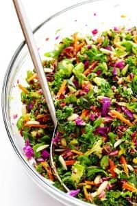 Detox Salad Recipe with Carrot Ginger Dressing