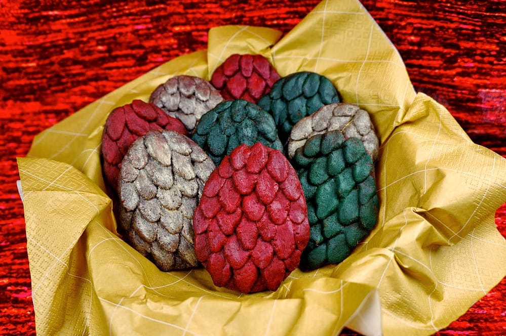 dragon egg cookies