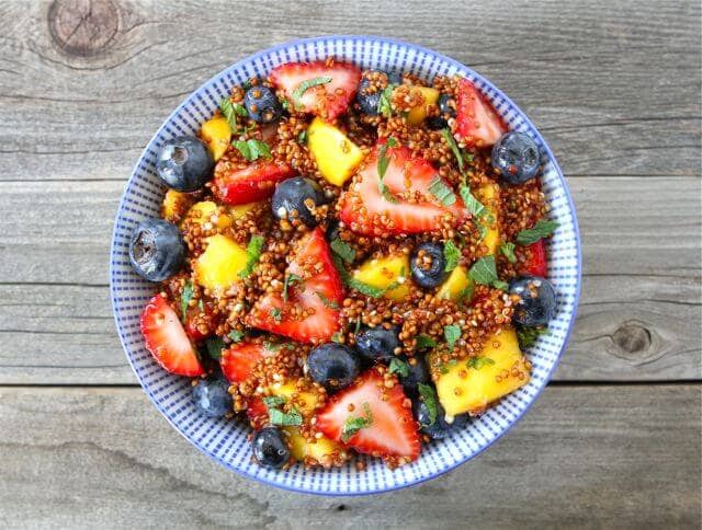 quinoa fruit salad